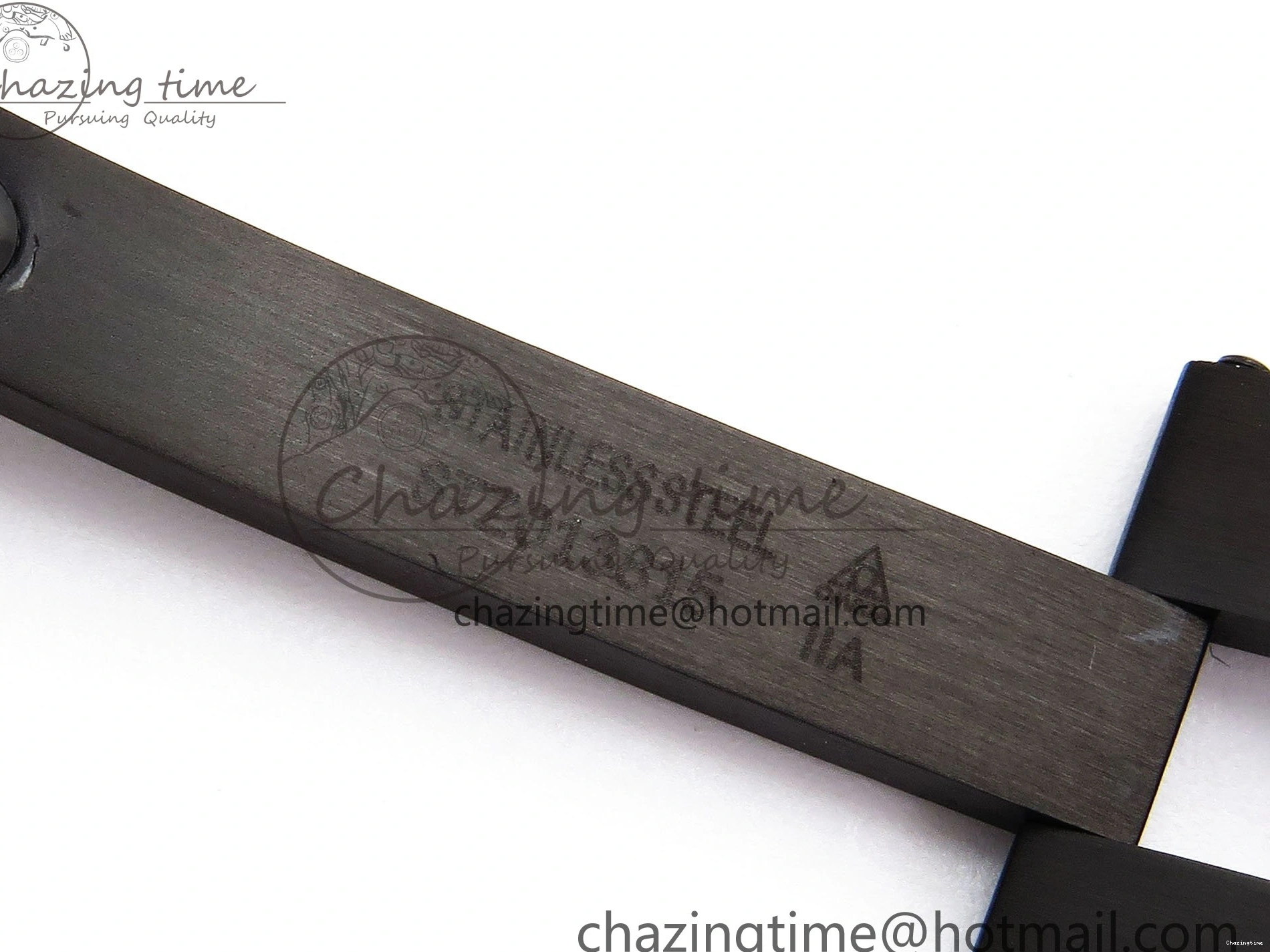 0307 Speedmaster Black Benom PVD Moon RMF Best Edition on PVD Bracelet Lemania HW WrinkleFree 7727